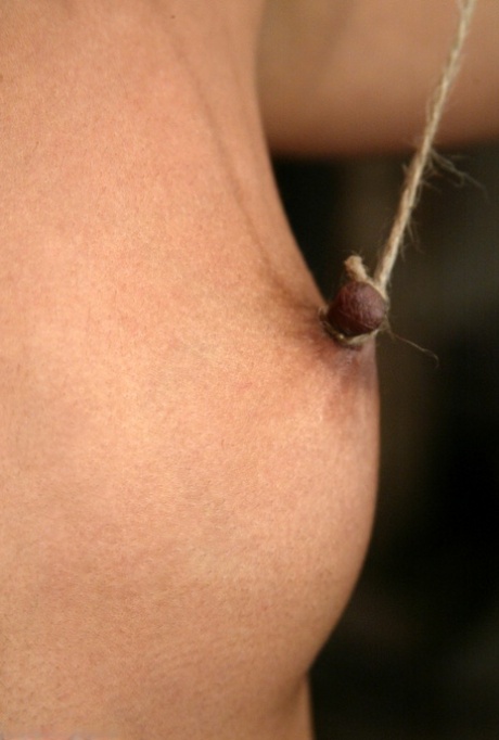 Mature American slut Gia Jordan gets her vagina toyed while tied up